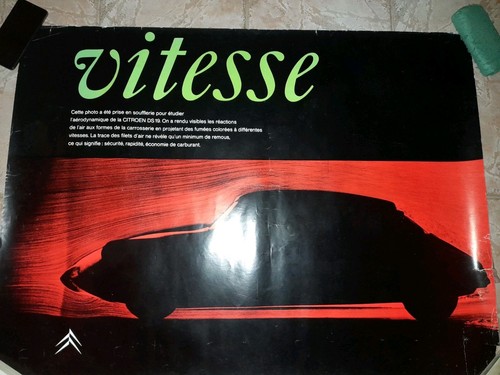 Affiche citroen 19 - ds,