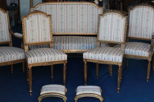 Salon canapé fauteuils