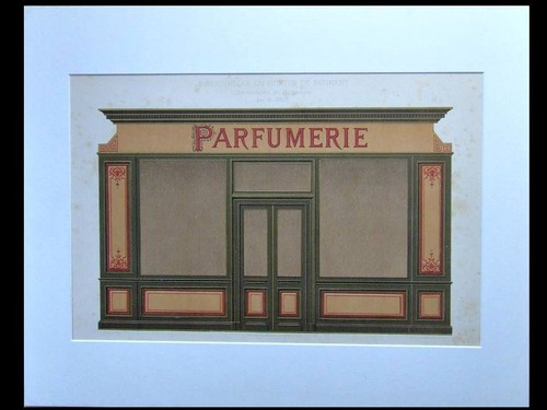 Parfumerie devanture 1900 - parfumerie,,