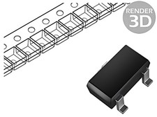 5X Transistor BSS138-G: N-MOSFET unipolaire 50V 220mA 360mW SOT23 ONSEMI