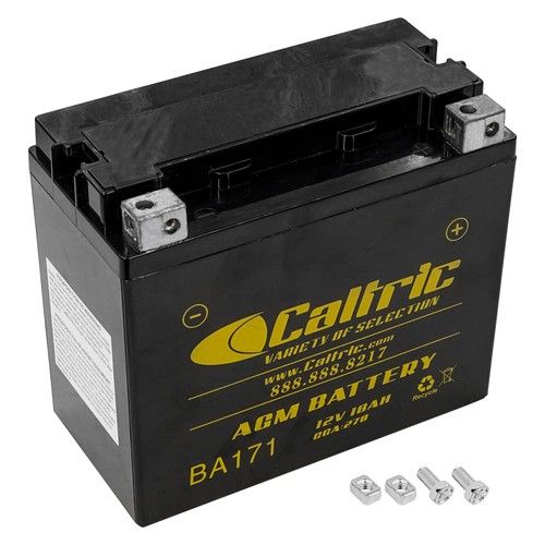 Caltric agm battery - agm, yamaha