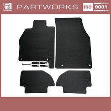 Floor mats original Porsche 944 968 carpets RHD BLACK