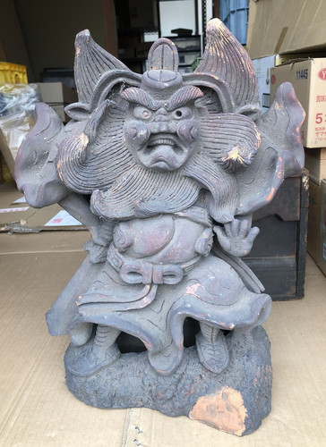 Ancien carrelage toit - ancien,
