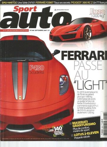 Sport auto 548 - sport, ferrari