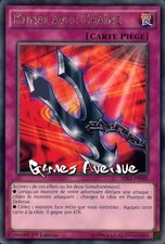Yu-Gi-Oh ! kunai avec Chaine