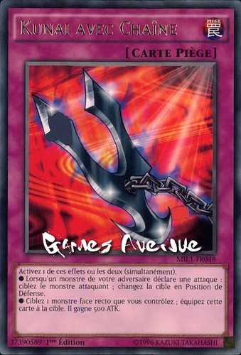 Kunai avec chaine - !,