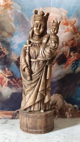 Antique statue bois - antique,