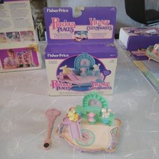 PRECIOUS PLACES village aux clefs magiques FISHER PRICE 1988 - PET PAGEANT