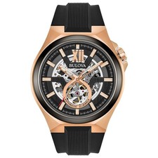 Bulova Montre Noir Analogique