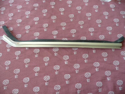 Profil baguette chrome glace