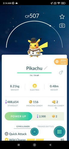 Pikachu holiday costume non - pikachu,