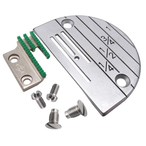 Rubber coated feed dog - dog, plate