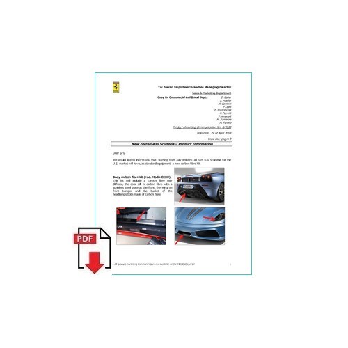 Ferrari product information