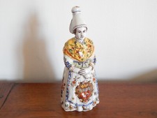 OLD BELL Breton earthenware table bell from ROUEN