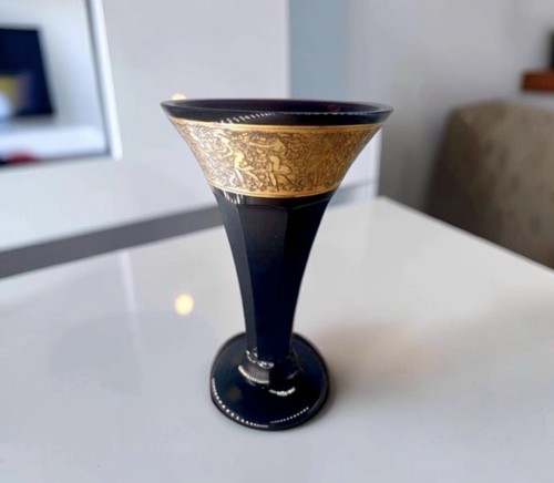 Vase art déco cristal - vase,