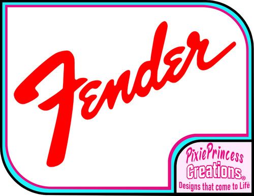 Fender guitare bass logo - bass, a