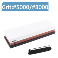 Pierre à Aiguiser Professionnelle Double Face Base Antidérapante Grain 3000/8000
