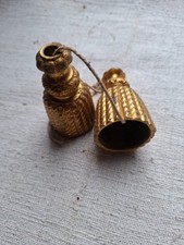 2 ANCIENS GLANDS EN BRONZE