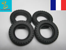 CORGI - 4 Pneus noirs striés