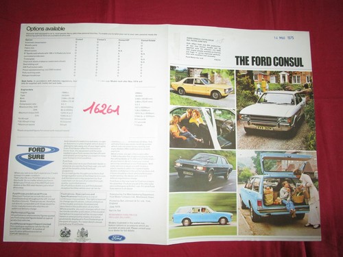 16261 ford consul - :,