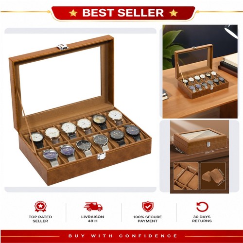 Coffret boîte montres 12 - à,