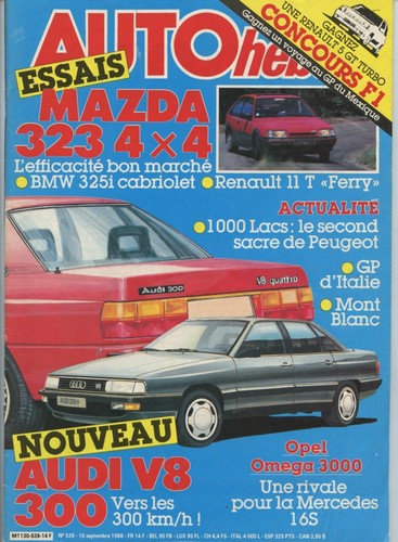 Auto hebdo 539 - n°539, du