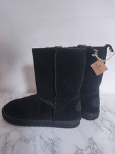 Bottes femme fourrées noires