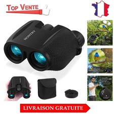 Jumelles Pliables 10x25 - Vision Nocturne Améliorée pour Randonnées et Voyages