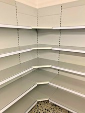 Tegometall Étagère 4m de Magasin Incl. Etagère D'Angle Intérieur Späti Kiosque