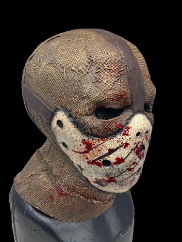 épouvantail masque jute style - Épouvantail,