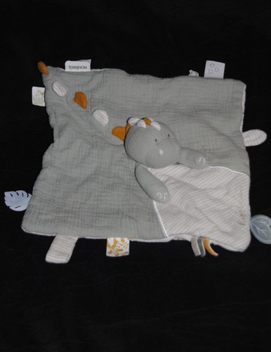 Doudou plat dinosaure - , dragon