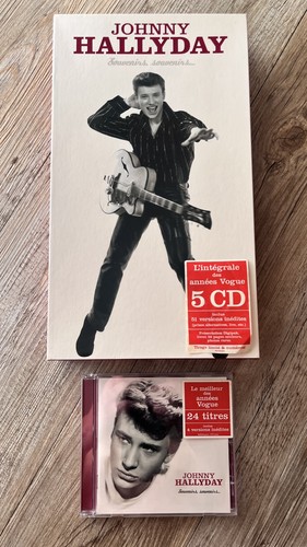 Coffret johnny hallyday - cd,