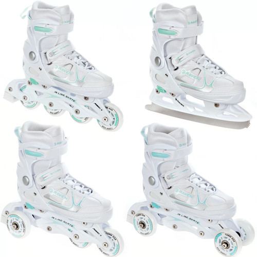 Roller spirit blanc patin - roller, +