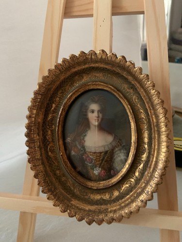 Peinture miniature ancienne - peinture,