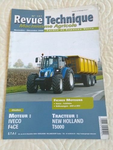 Revue technique tracteur new - tracteur,