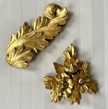 Anciens ornements en bois