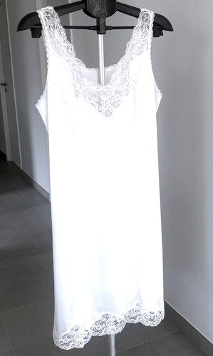 Fond robe bretelles - robe, à