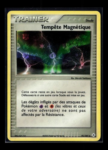Carte pokémon tempête - carte,