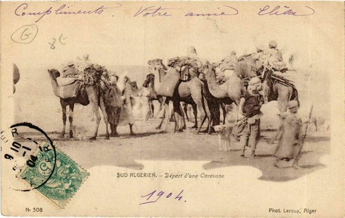 Cpa algeria sud algérien - sud,