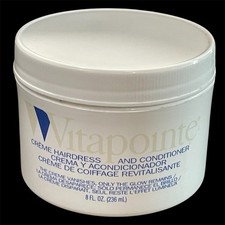 Vitapointe Creme Hairdress & Conditioner - 8 oz Jar New