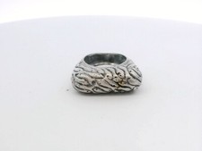 Bague Rectangulaire Émaillée