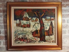 Tableau, huile sur toile