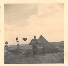 tente de soldat allemand près