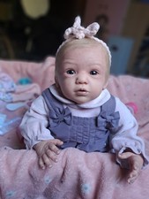 MADELIE MAGNIFIQUE BÉBÉ  REBORN BABY  KIT MAIKE DE GUNDRUN LEGLER  AUTHENTIQUE