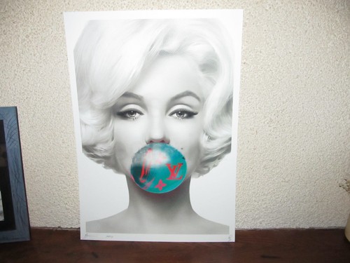Serigraphie pop art marylin - serigraphie,