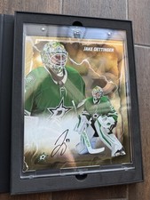 2024-25 Fanatics Emanate NHL Jake Oettinger Auto Signed Dallas Stars Gold /50
