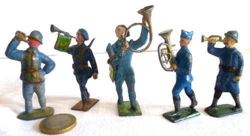 Anciens soldats musiciens - anciens,