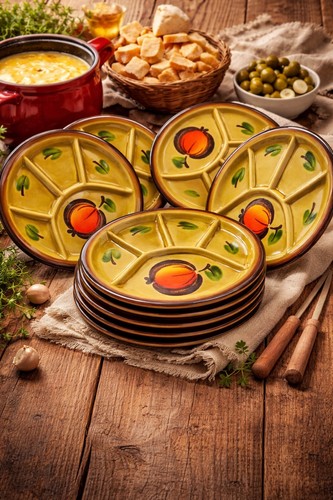 Lot assiettes vintage - 8,