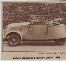 1941 -- NEW POPULAR ELECTRIC CAR JULY 1941 3C746