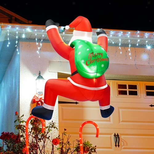Père noël gonflable - noël,